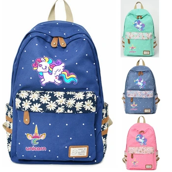 Fashion Unicorn Cartoon Backpack for Girls Women Canvas Bag Students School Travel Bag
Fashion Unicorn Cartoon Backpack for Girls Women Canvas Bag Students School Travel Bag