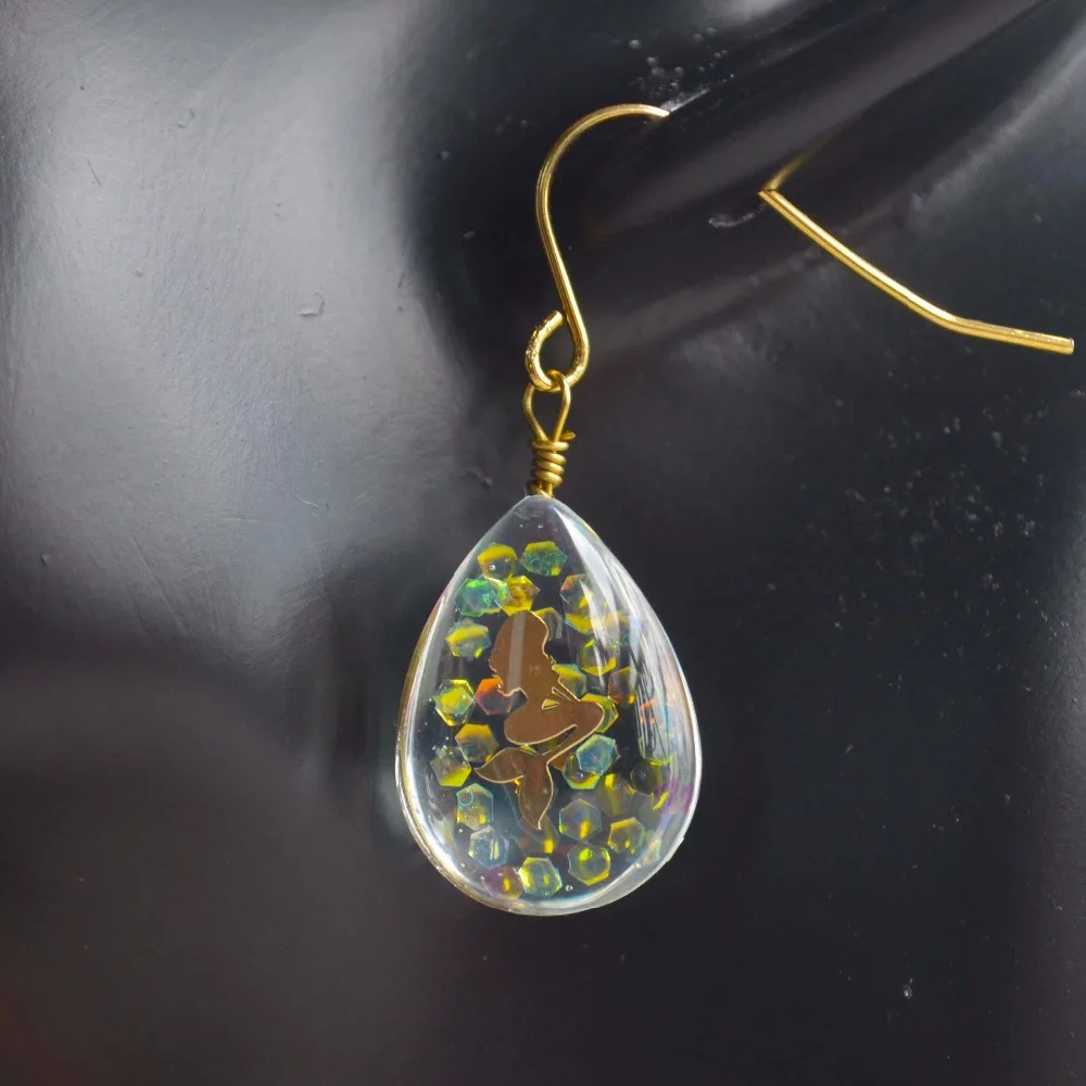 a Pair Mermaid Blingbling Water Drop Double Sided Gold Color Dangle Earrings For Women Boho Fashion Jewelry Bohemian 2019 Cute
a Pair Mermaid Blingbling Water Drop Double Sided Gold Color Dangle Earrings For Women Boho Fashion Jewelry Bohemian 2019 Cute