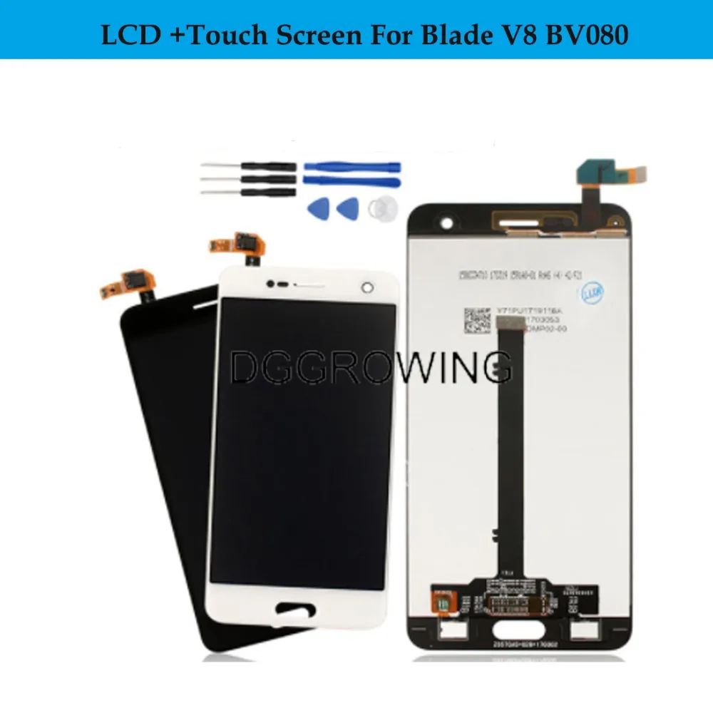 VDG 5PCS/Lot Original No Dead Pixel Tested LCD Display+Touch Screen Assembly Replacement Fix Display For ZTE Blade V8 BV0800
VDG 5PCS/Lot Original No Dead Pixel Tested LCD Display+Touch Screen Assembly Replacement Fix Display For ZTE Blade V8 BV0800