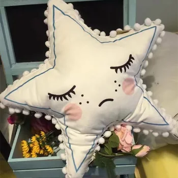 Cute Little Star Kids Cushion Cartoon Eyelash Children's Room Decoration Pillow Cushions Nordic Sleepy Eyes Baby Pillow Gift
Cute Little Star Kids Cushion Cartoon Eyelash Children's Room Decoration Pillow Cushions Nordic Sleepy Eyes Baby Pillow Gift