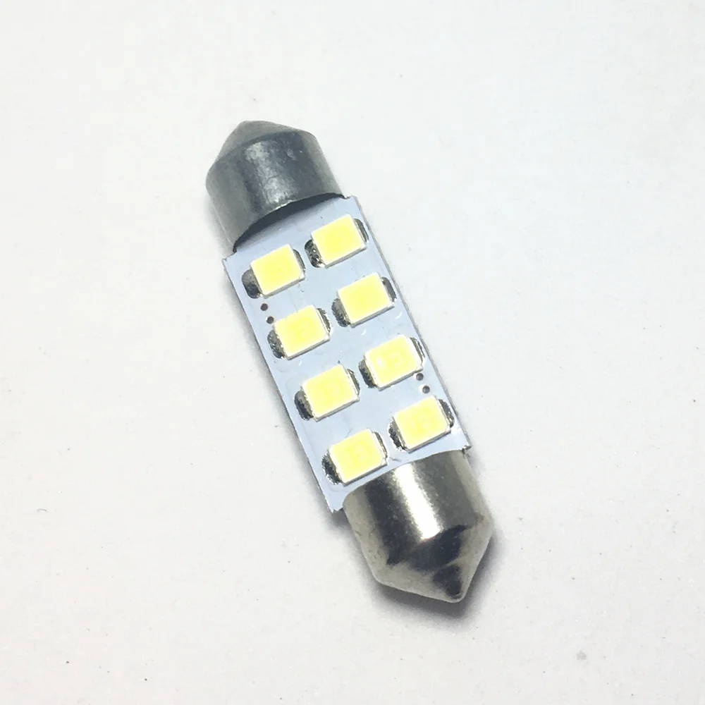 1pcs Festoon LED 8SMD 1210 31mm 36mm 39mm 41mm Car Interior Dome Festoon Light Super Bright Bulbs Lamp White Reading Bulb DC 12V
1pcs Festoon LED 8SMD 1210 31mm 36mm 39mm 41mm Car Interior Dome Festoon Light Super Bright Bulbs Lamp White Reading Bulb DC 12V