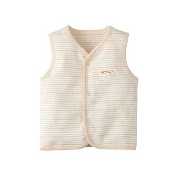 Newborn Baby Cardigan Seeveless Vest for Boys Girls Striped Soft Comfortable Warm Baby Girls Boys Winter Clothes Waistcoat
Newborn Baby Cardigan Seeveless Vest for Boys Girls Striped Soft Comfortable Warm Baby Girls Boys Winter Clothes Waistcoat