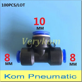 Wholesale 100pcs/lot Pneumatic Tube Hose 8mm To 10mm Pipe Unequal Enlarge Union Tee Air Fitting Quick Connector PEG 8-10 8-10-8
Wholesale 100pcs/lot Pneumatic Tube Hose 8mm To 10mm Pipe Unequal Enlarge Union Tee Air Fitting Quick Connector PEG 8-10 8-10-8