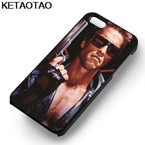 KETAOTAO arnold as terminator чехлы для телефонов iPhone 4S 5C 5S 6 6S 7 8 Plus XR XS Max XS6 Чехол Мягкий ТПУ