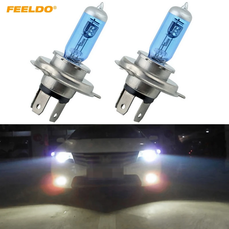 FEELDO 10Pcs Car H4 55W 100W 12V White Car Headlights Lamp Car Light Source Parking #FD-2030
FEELDO 10Pcs Car H4 55W 100W 12V White Car Headlights Lamp Car Light Source Parking #FD-2030