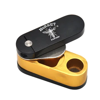 HORNET Metal Smoking Pipe Two Layers Turning Smoking Pipe Portable Metal Pipes For Smoking Herb Smoking Tobacco Accessories
HORNET Metal Smoking Pipe Two Layers Turning Smoking Pipe Portable Metal Pipes For Smoking Herb Smoking Tobacco Accessories
