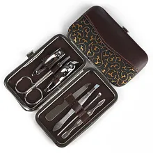 7pcs/Set Stainless Steel Nail Clipper Kit Professional Pedicure Scissors Tweezer Knife Ear Pick Manicure Set Nail Art Tools
7pcs/Set Stainless Steel Nail Clipper Kit Professional Pedicure Scissors Tweezer Knife Ear Pick Manicure Set Nail Art Tools