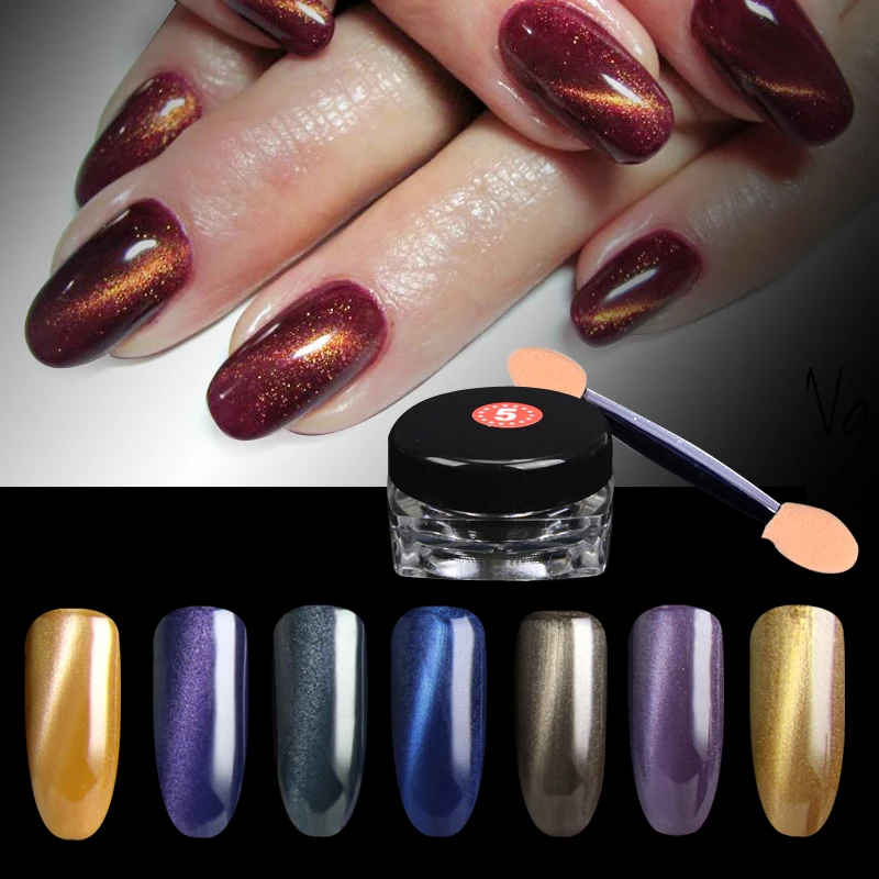 1g-1.5g/box Cat Eye 3D Effect Magnet Shinning Powder Dust Mirror Chrome Glitter Nail Decoration holographic powder
1g-1.5g/box Cat Eye 3D Effect Magnet Shinning Powder Dust Mirror Chrome Glitter Nail Decoration holographic powder