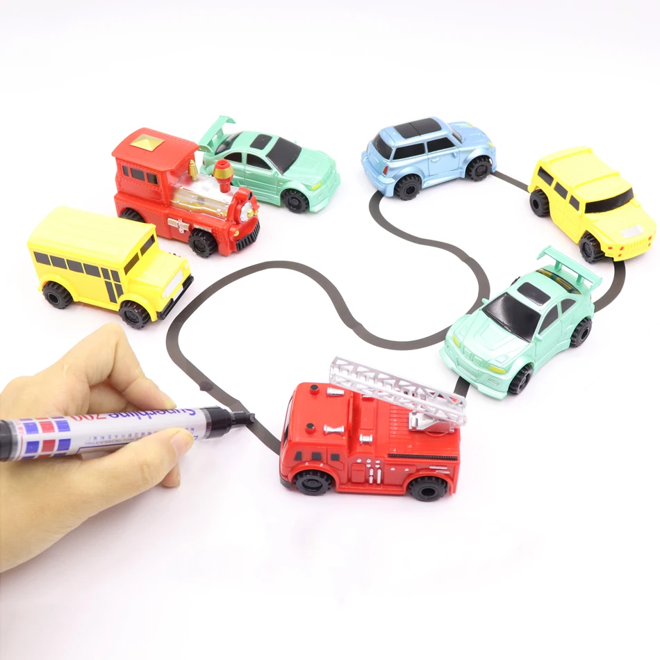 1pcs New Engineering Vehicles Truck MINI Magic Pen Inductive Children's Truck Tank Toy Car Draw Lines Induction rail Track Car
1pcs New Engineering Vehicles Truck MINI Magic Pen Inductive Children's Truck Tank Toy Car Draw Lines Induction rail Track Car