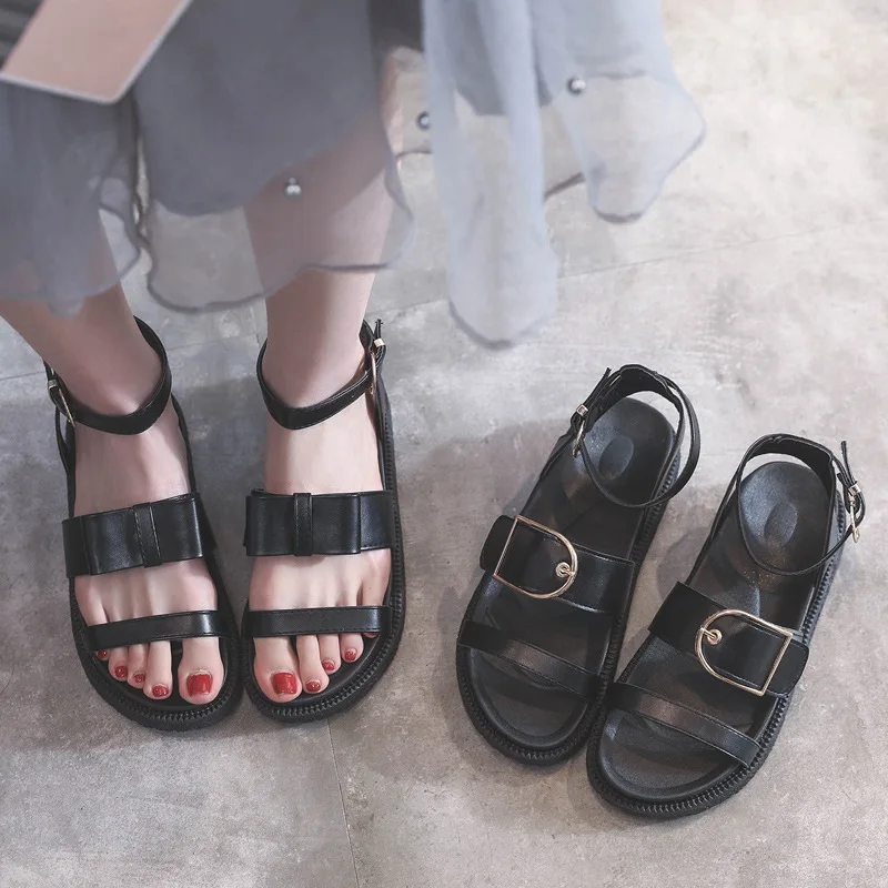 Fashion Solid Women Summer Open Toe Shoes Gladiator Buckle Strap Platform Women Sandals Flat with Wedges Shoes
Fashion Solid Women Summer Open Toe Shoes Gladiator Buckle Strap Platform Women Sandals Flat with Wedges Shoes