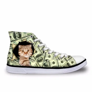 Noisydesigns casual Women sneaker Girl vintage lace up high top flat shoes Female vulcanized outdoor canvas cat cash print shoe
Noisydesigns casual Women sneaker Girl vintage lace up high top flat shoes Female vulcanized outdoor canvas cat cash print shoe