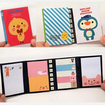 Creative Sticker Mini Animal Sticky Notes 4 Folding Memo Pad Gifts School Stationery Supplies
Creative Sticker Mini Animal Sticky Notes 4 Folding Memo Pad Gifts School Stationery Supplies