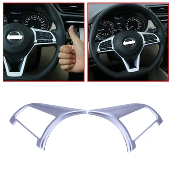 DWCX 2pcs ABS Chrome Plated ABS Steering Wheel Button Cover Trim fit for Nissan Rogue Sport 2017-2018
DWCX 2pcs ABS Chrome Plated ABS Steering Wheel Button Cover Trim fit for Nissan Rogue Sport 2017-2018
