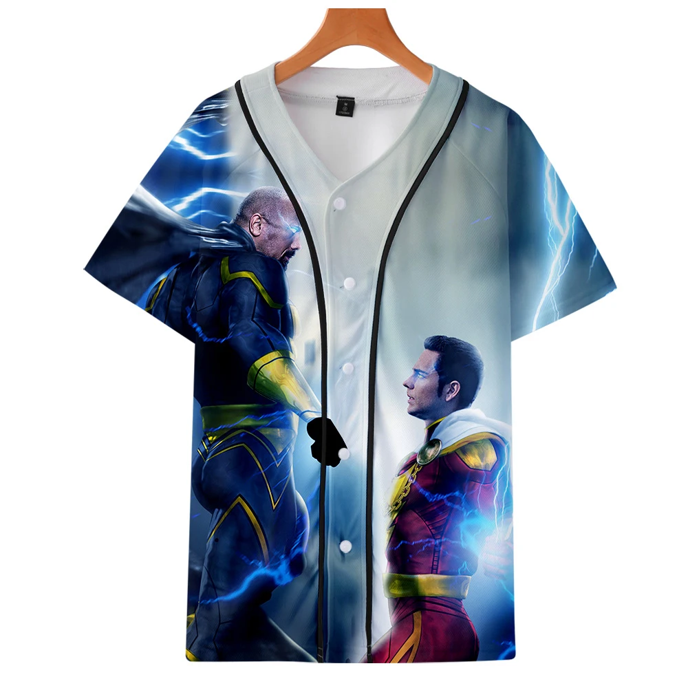 2019 Hot Movie Kpop Shazam Fashion jacket new brand cool print short sleeve Cool light weight baseball jacket Clothes
2019 Hot Movie Kpop Shazam Fashion jacket new brand cool print short sleeve Cool light weight baseball jacket Clothes