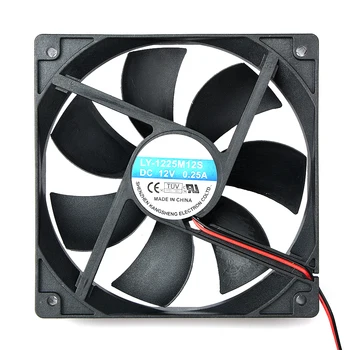 12x12cm 12V 2-pin brushless cooling fan for computer CPU System Heatsink Brushless Cooling Fan
12x12cm 12V 2-pin brushless cooling fan for computer CPU System Heatsink Brushless Cooling Fan