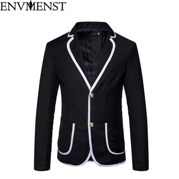Envmenst 2018 New Arrival Men Blazer Aunumn Fashion Brand High Quality Cotton Slim Fit Men Suit Casual Blazers Men
Envmenst 2018 New Arrival Men Blazer Aunumn Fashion Brand High Quality Cotton Slim Fit Men Suit Casual Blazers Men