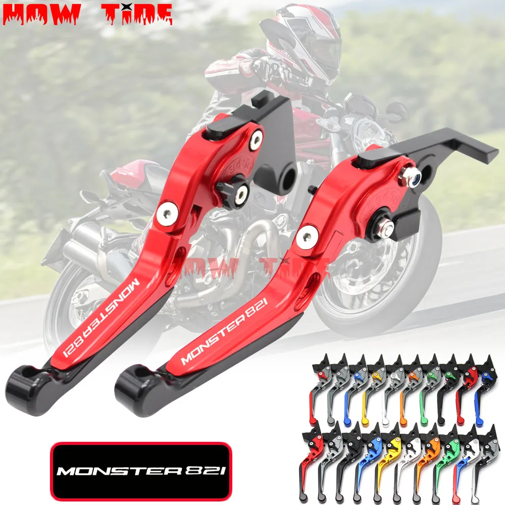 Motorcycle Folding Extendable CNC Moto Adjustable Clutch Brake Levers for DUCATI MONSTER 821 MONSTER821 2014-2017
Motorcycle Folding Extendable CNC Moto Adjustable Clutch Brake Levers for DUCATI MONSTER 821 MONSTER821 2014-2017