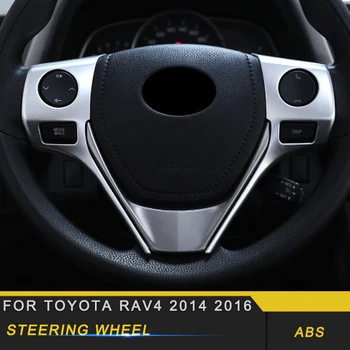 For Toyota RAV4 2014 Car Styling Steering Wheel Button Switch Panel Cover Trim Frame Sticker Interior Accessories
For Toyota RAV4 2014 Car Styling Steering Wheel Button Switch Panel Cover Trim Frame Sticker Interior Accessories