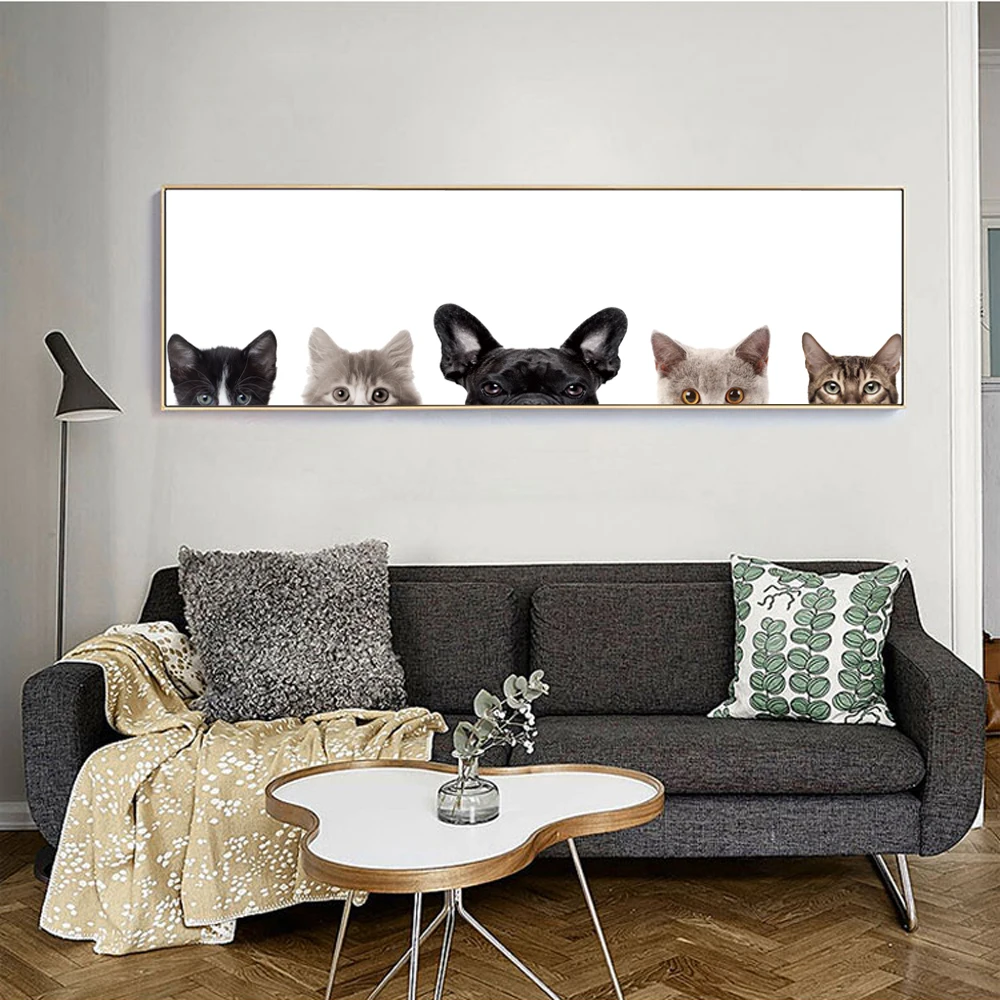 Lovely Animal Pet of Nordic Cats And Dogs Canvas Art Print Painting Poster Wall Picture For Home Decoration Unframed LZ502
Lovely Animal Pet of Nordic Cats And Dogs Canvas Art Print Painting Poster Wall Picture For Home Decoration Unframed LZ502