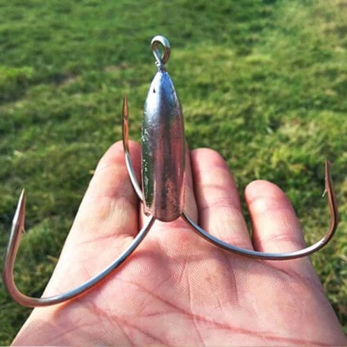 5pcs 29/46/53g Strong Treble Fishing Hooks Fishing Three Anchor Hooks Big Game Tackle Hook Sea Ice Raft Boat Lake River Pond
5pcs 29/46/53g Strong Treble Fishing Hooks Fishing Three Anchor Hooks Big Game Tackle Hook Sea Ice Raft Boat Lake River Pond
