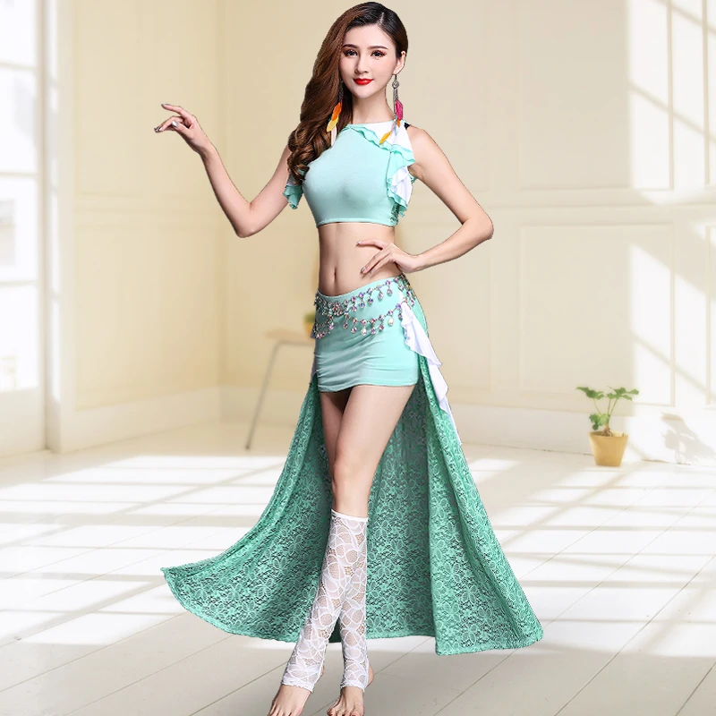 The younger sister of colorful belly dance costumes 2017 new summer clothes sexy Lace Dress Costume Suit modal
The younger sister of colorful belly dance costumes 2017 new summer clothes sexy Lace Dress Costume Suit modal