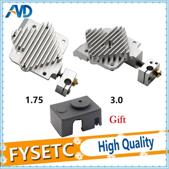 Aluminum Alloy Titan Aero Heatsink 1.75mm Or 3.0mm Upgrade Titan Extruder V6 Hotend For Prusa 3D Printer Spare Parts
Aluminum Alloy Titan Aero Heatsink 1.75mm Or 3.0mm Upgrade Titan Extruder V6 Hotend For Prusa 3D Printer Spare Parts