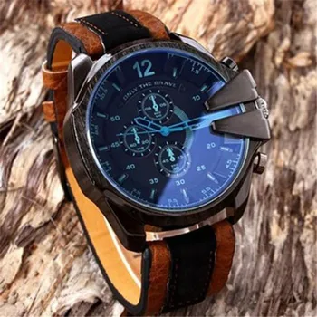 Modern Fashion Mens Analog Sport Steel Case Quartz Dial Synthetic Leather Wrist Watch reloj hombre deportivo A1
Modern Fashion Mens Analog Sport Steel Case Quartz Dial Synthetic Leather Wrist Watch reloj hombre deportivo A1