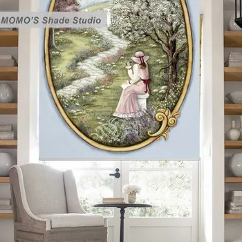 MOMO Blackout Floral Window Curtains Roller Shades Blinds Thermal Insulated Fabric Custom Size,PRB set 4
MOMO Blackout Floral Window Curtains Roller Shades Blinds Thermal Insulated Fabric Custom Size,PRB set 4