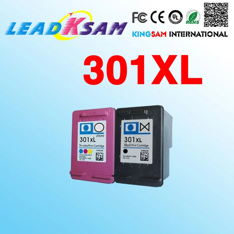 301 Ink cartridge compatible for hp301 301XL Deskjet 1050 2050 2050s 3050 2150 3150 D1010 1510 2540 4500 printer
301 Ink cartridge compatible for hp301 301XL Deskjet 1050 2050 2050s 3050 2150 3150 D1010 1510 2540 4500 printer