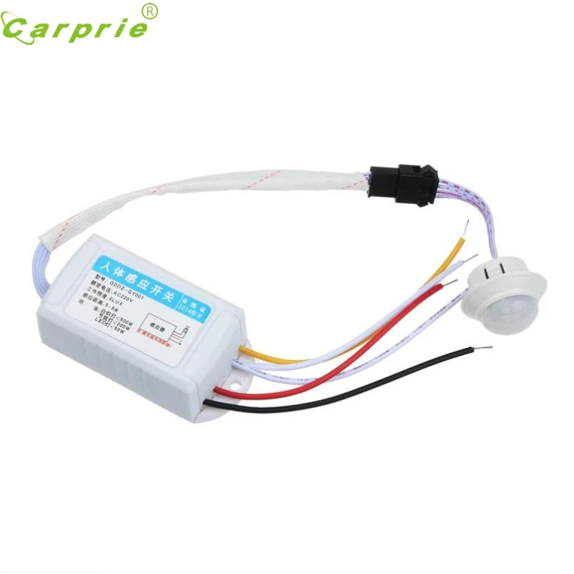 High Quality AC 220V Infrared PIR Motion Sensor Switch For LED Light Bulb 500W Max Freeshippping 1.15
High Quality AC 220V Infrared PIR Motion Sensor Switch For LED Light Bulb 500W Max Freeshippping 1.15