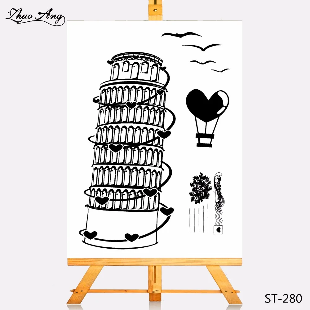ZhuoAng Transparent Clear Stamp Tower Of Pisa Seal Seal for DIY Scrapbooking Photo Album Card Making DIY Decoration Supply
ZhuoAng Transparent Clear Stamp Tower Of Pisa Seal Seal for DIY Scrapbooking Photo Album Card Making DIY Decoration Supply