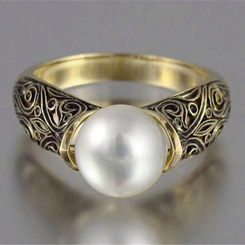 Yobest Vintage Pearl Wedding Rings for Women Jewelry Gold Color Hollow Flower Engagement Rings Female
Yobest Vintage Pearl Wedding Rings for Women Jewelry Gold Color Hollow Flower Engagement Rings Female