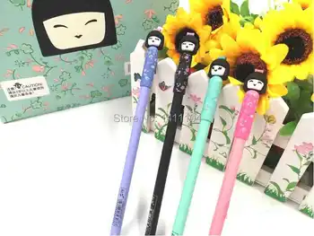 Free ship 62404neutral pen, Japanese dolls, lovely cartoon creative Korean student writing pen, black pen, super adorable. 
Free ship 62404neutral pen, Japanese dolls, lovely cartoon creative Korean student writing pen, black pen, super adorable.