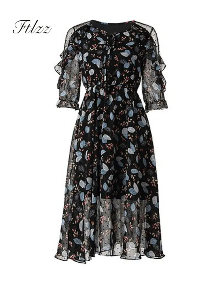 Women Elegant Casual Wear Dresses Vestidos Summer Half Sleeve Vintage Floral Printed Dress Ladies Beach Bodycon Long Robe
Women Elegant Casual Wear Dresses Vestidos Summer Half Sleeve Vintage Floral Printed Dress Ladies Beach Bodycon Long Robe