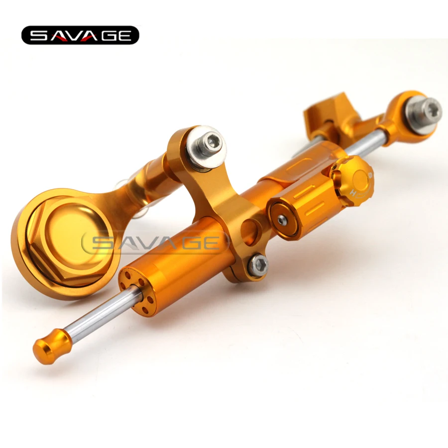 For YAMAHA YZFR1 YZF-R1 2007 08 09 10 11 12 13 2014 Motorcycle Steering Damper Stabilizer Adjustable Linear with Bracket Kit C
For YAMAHA YZFR1 YZF-R1 2007 08 09 10 11 12 13 2014 Motorcycle Steering Damper Stabilizer Adjustable Linear with Bracket Kit C