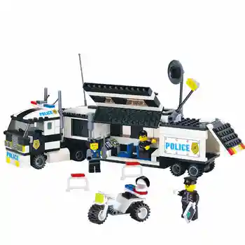 City Police Building Blocks Assembled Explosion-proof Car Truck Motorcycle Policeman Dolls Model Children Toys Brick Kids Xmas G
City Police Building Blocks Assembled Explosion-proof Car Truck Motorcycle Policeman Dolls Model Children Toys Brick Kids Xmas G