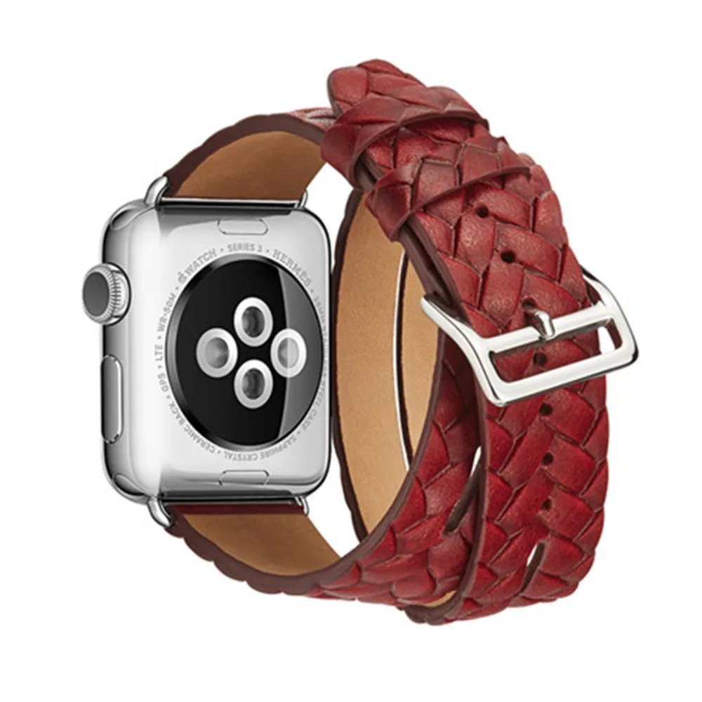 OSRUI Leather Loop For Apple watch band 42mm 38mm iWatch strap Series 3 2 1 wrist bands Bracelet belt Double Tour watchband
OSRUI Leather Loop For Apple watch band 42mm 38mm iWatch strap Series 3 2 1 wrist bands Bracelet belt Double Tour watchband