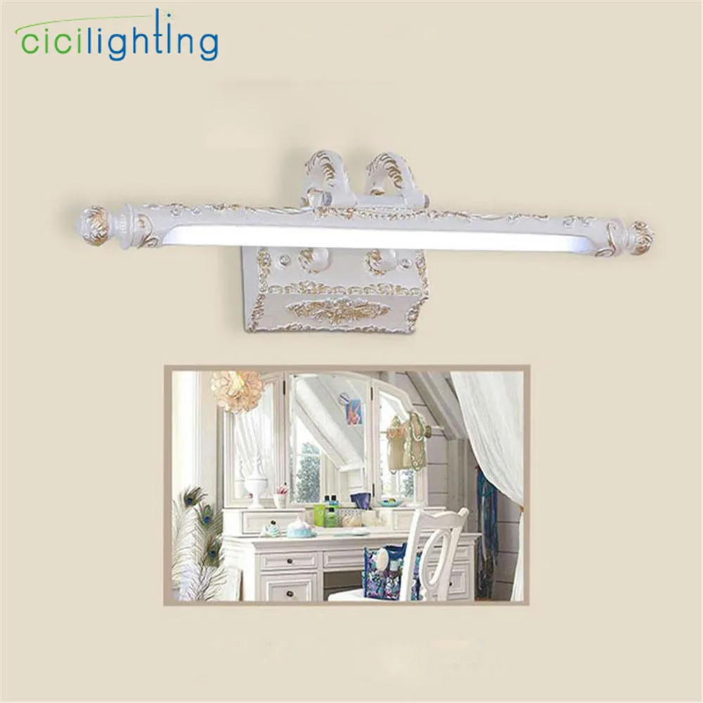 220V - 240V 7W 54cm European LED bathroom mirror lights Vintage retro toilet Kitchen cabinet light rotation design gold white
220V - 240V 7W 54cm European LED bathroom mirror lights Vintage retro toilet Kitchen cabinet light rotation design gold white