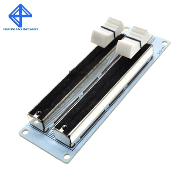 Electronic Building Block 10K Double Row Sliding Linear Potentiometer Module For Arduino Mixer Linear Sliding Resistance
Electronic Building Block 10K Double Row Sliding Linear Potentiometer Module For Arduino Mixer Linear Sliding Resistance