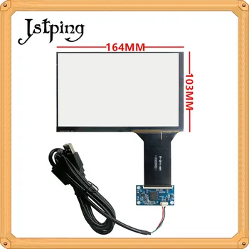 Jstping 7 inch Capacitive touch screen 164mm*103mm 164*103mm ST-2511 Windows Android Universal digitizer sensor panel Drive card
Jstping 7 inch Capacitive touch screen 164mm*103mm 164*103mm ST-2511 Windows Android Universal digitizer sensor panel Drive card