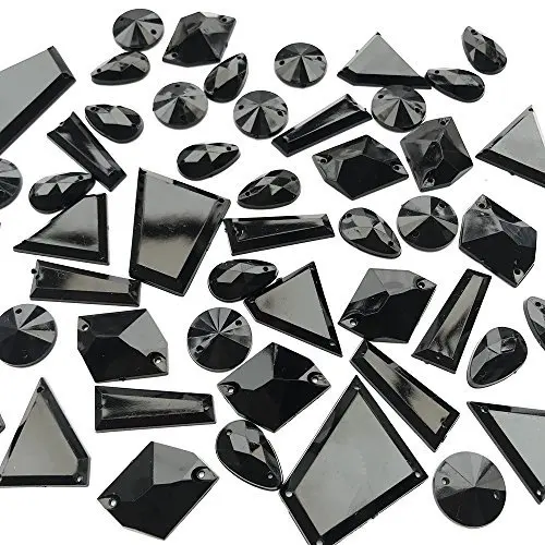 MIXED Shapes Black Gems Stones and Crystals Sew On Rhinestones Crystal Stone Buttons For Sewing Prom Party Dresses decoration
MIXED Shapes Black Gems Stones and Crystals Sew On Rhinestones Crystal Stone Buttons For Sewing Prom Party Dresses decoration