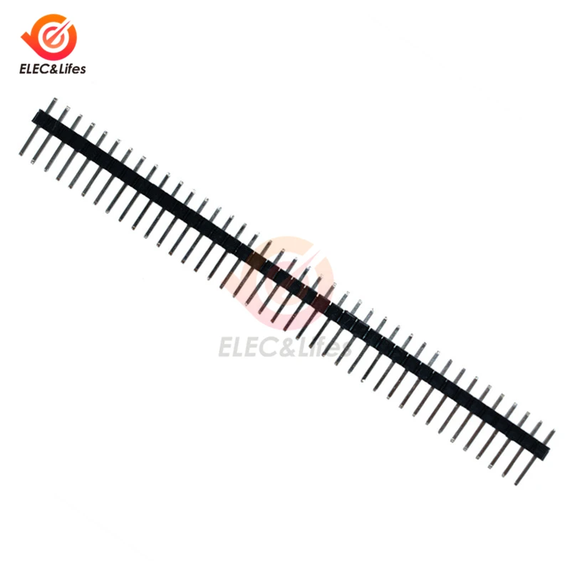 10Pcs 40Pin 2.54mm Straight Single Row Male Pin Header Connector Strip PBC DIY 40 Pin for Arduino
10Pcs 40Pin 2.54mm Straight Single Row Male Pin Header Connector Strip PBC DIY 40 Pin for Arduino