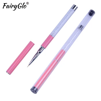 FairyGlo 1pcs Nail Brush Pens DIY Nail Art Liner Pen Manicure Painting Darwing Tools Pen Brush with Cap Nail Brushes Gelpolish
FairyGlo 1pcs Nail Brush Pens DIY Nail Art Liner Pen Manicure Painting Darwing Tools Pen Brush with Cap Nail Brushes Gelpolish