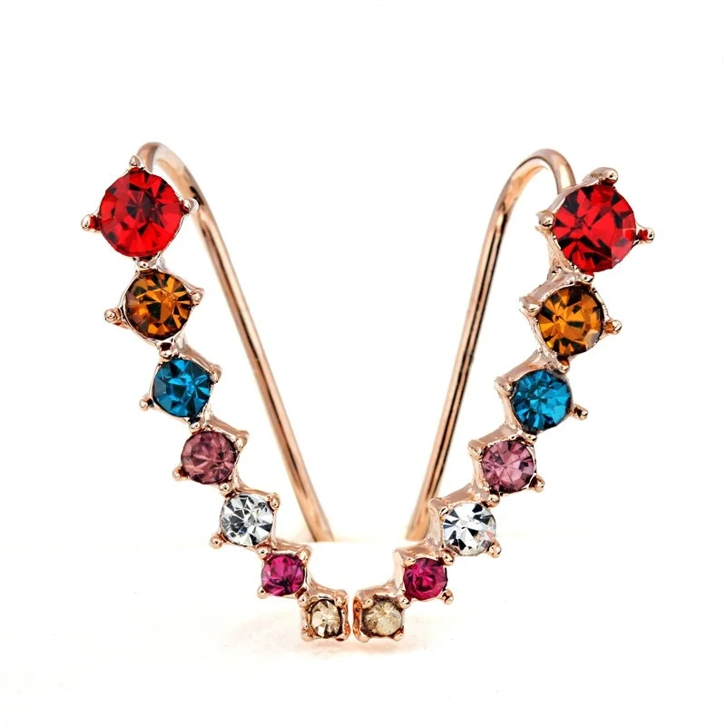 TRACYSWING Brand Multicolor Stud Earrings Silver/Rose Gold Color Fashion Jewelry For Women Wholesale Drop Shipping TWE527
TRACYSWING Brand Multicolor Stud Earrings Silver/Rose Gold Color Fashion Jewelry For Women Wholesale Drop Shipping TWE527