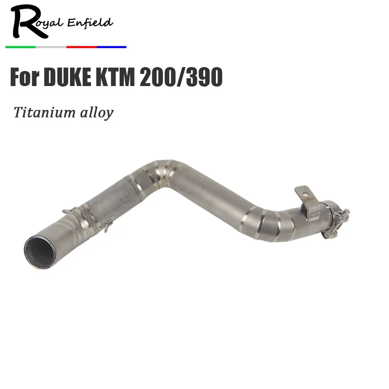 50.8mm Titanium Alloy Motorcycle Exhaust Middle Mid Pipe Head Connect Link Pipe For KTM200/390 Middle of motorcycle exhaust pipe 
50.8mm Titanium Alloy Motorcycle Exhaust Middle Mid Pipe Head Connect Link Pipe For KTM200/390 Middle of motorcycle exhaust pipe