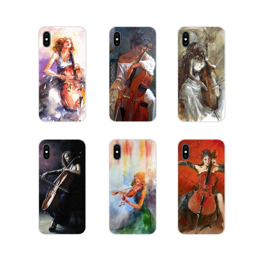 Painting Girl Play The Cello Accessories Phone Skin Case For Xiaomi Mi6 A1 5X 6X Redmi Note 5 5A 4X 4A 4 3 Plus Pro pocophone F1
Painting Girl Play The Cello Accessories Phone Skin Case For Xiaomi Mi6 A1 5X 6X Redmi Note 5 5A 4X 4A 4 3 Plus Pro pocophone F1