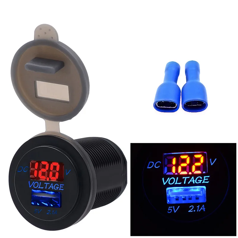DHL Fedex 20 PCS New 2 In 1 Car Digital Voltmeter Green LED Voltage Meter USB Charge Adapters & Sockets
DHL Fedex 20 PCS New 2 In 1 Car Digital Voltmeter Green LED Voltage Meter USB Charge Adapters & Sockets