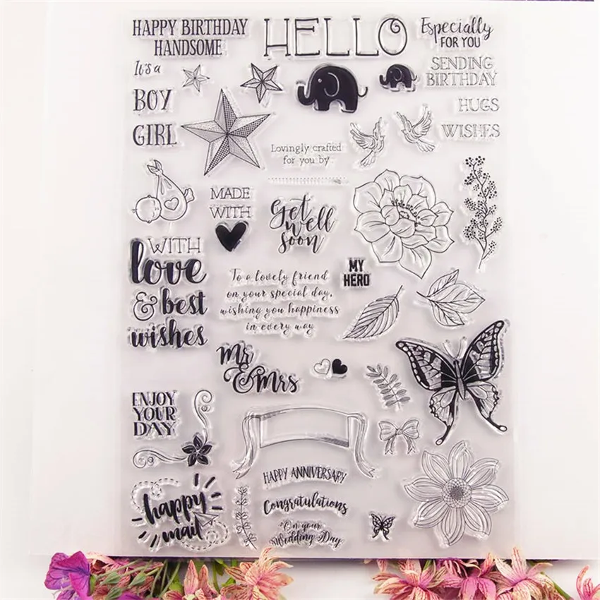 Wholesale Transparent Clear Stamps New Year atmosphere Silicone Seals Roller Stamp DIY scrapbooking photo album/Card Making
Wholesale Transparent Clear Stamps New Year atmosphere Silicone Seals Roller Stamp DIY scrapbooking photo album/Card Making