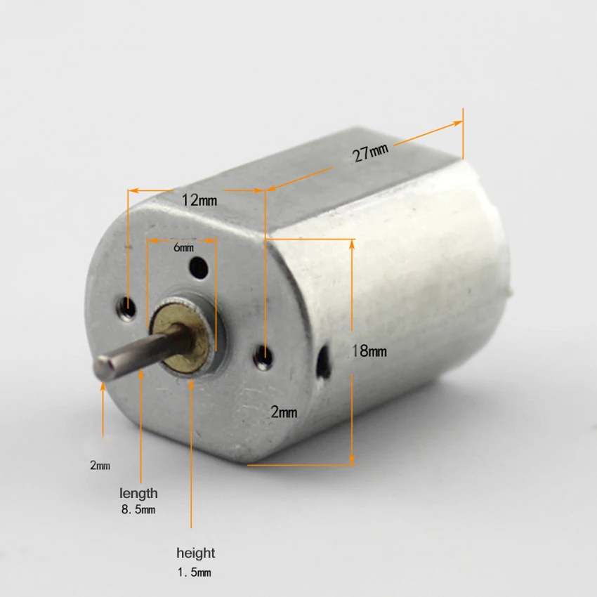 1pc DC3-6V 9000-17000 rpm 150 Mini DC Motor Low Speed for Technology Teaching Making Battery-operated fan DIY model
1pc DC3-6V 9000-17000 rpm 150 Mini DC Motor Low Speed for Technology Teaching Making Battery-operated fan DIY model