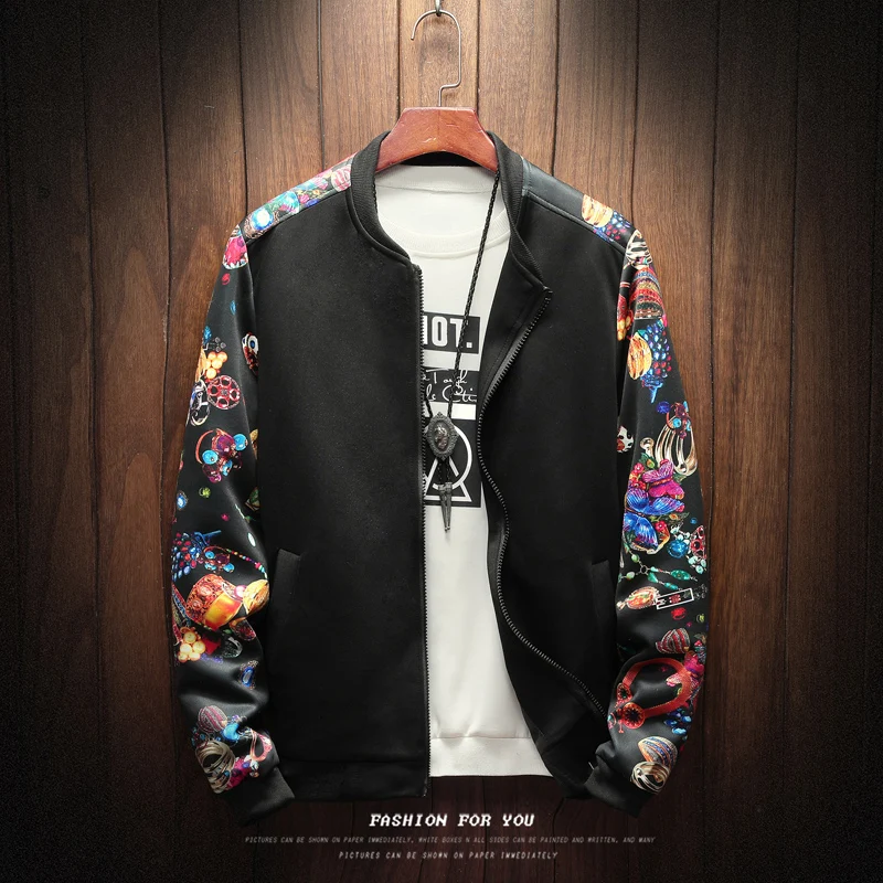 Zogaa Floral Bomber Jacket Men Patchwork Flowers Long Sleeve Zipper Jackets Coat Men's Pilot Jacket Plus Size M-5XL Streetwear
Zogaa Floral Bomber Jacket Men Patchwork Flowers Long Sleeve Zipper Jackets Coat Men's Pilot Jacket Plus Size M-5XL Streetwear